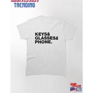 Keys Amp Glasses Unisex Tshirt